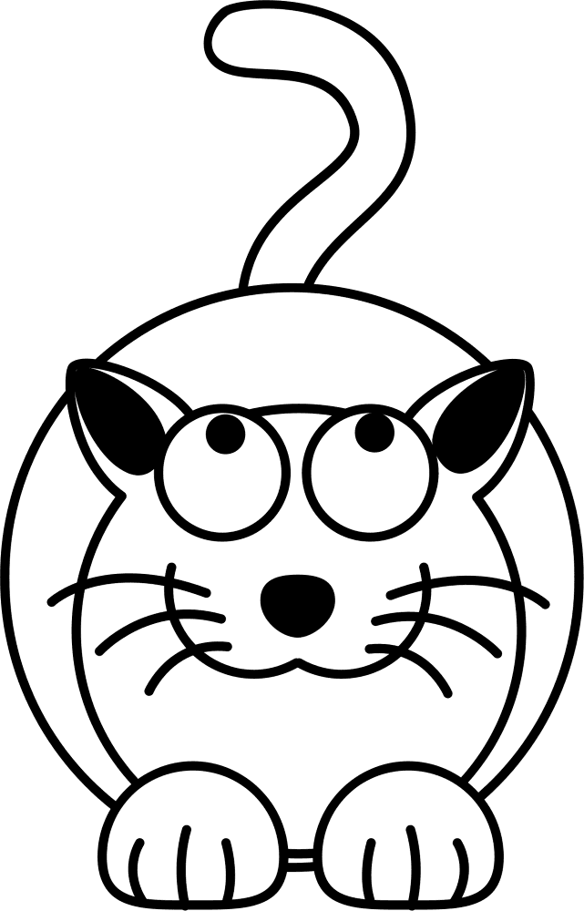 Kitty Cat 2 Coloring Page Md Coloring Page — Free Printable — free printable coloring page