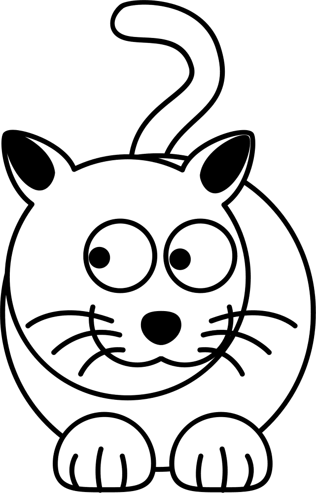 Kitty Cat 4 Coloring Page Md Coloring Page — Free Printable — free printable coloring page