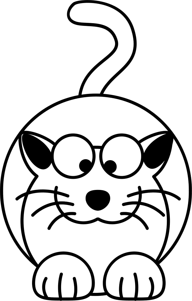 Kitty Cat 5 Coloring Page Md Coloring Page — Free Printable — free printable coloring page