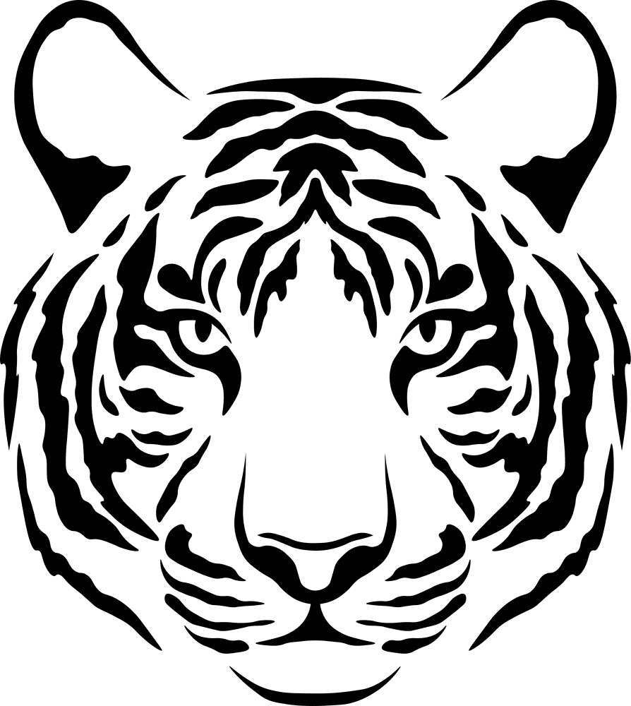 Tiger Face Coloring Page Md Coloring Page — Free Printable — free printable coloring page