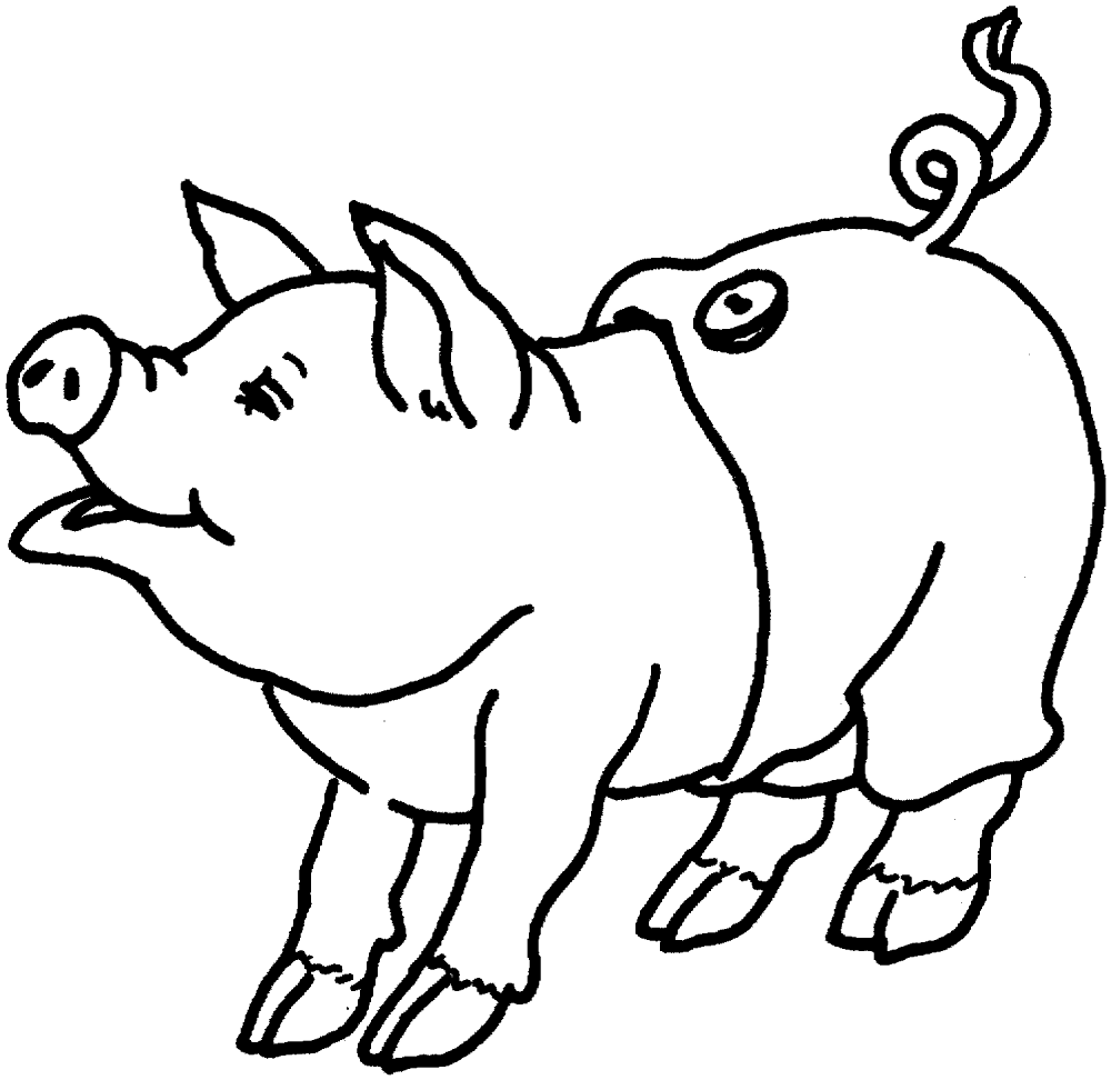 Pig 20 Coloring Page Md Coloring Page — Free Printable — free printable coloring page
