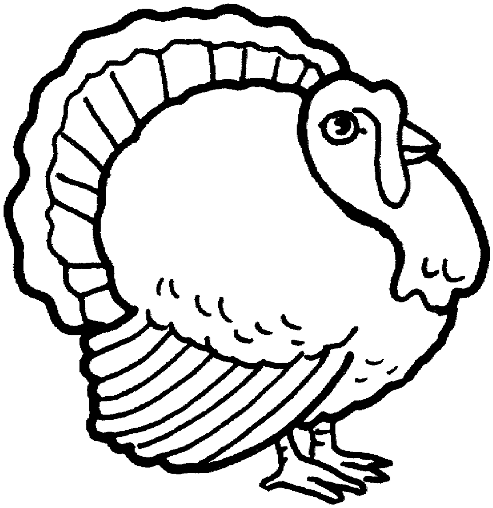Turkey 4 Coloring Page Md Coloring Page — Free Printable — free printable coloring page