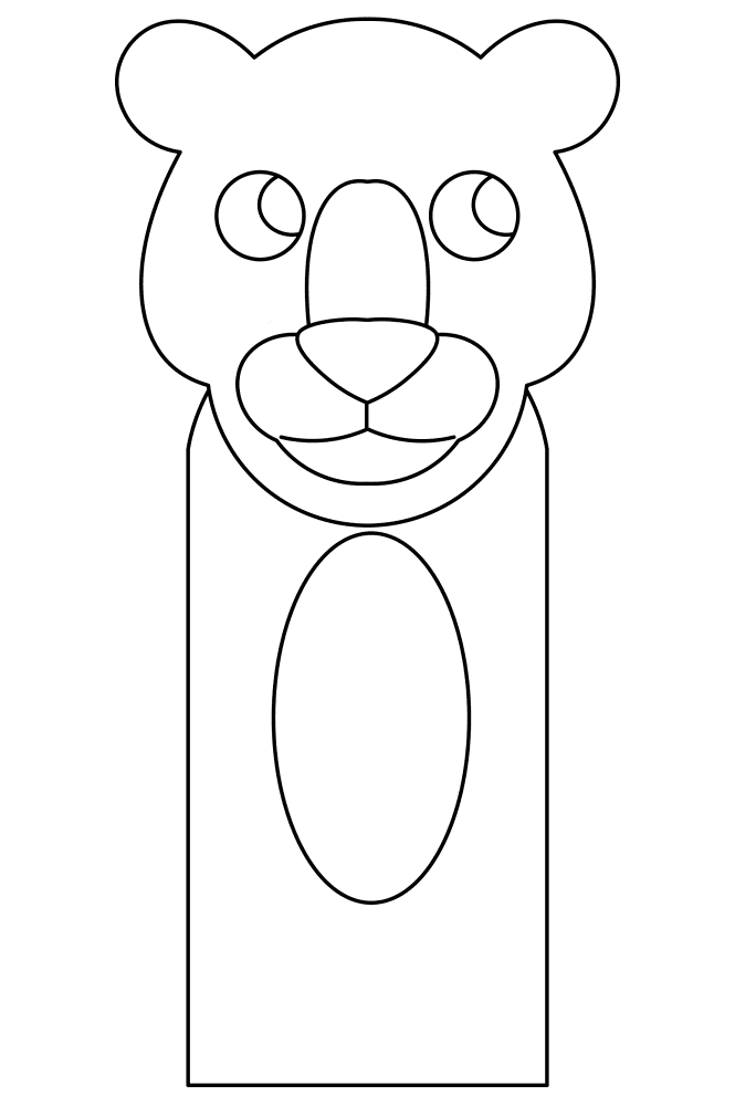 Rainforest Animal Bookmark 2 Md Coloring Page — Free Printable — free printable coloring page