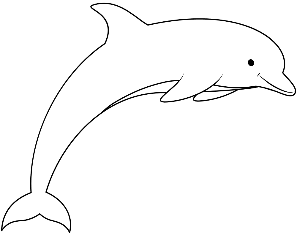 Dolphine Coloring Page Md Coloring Page — Free Printable — free printable coloring page