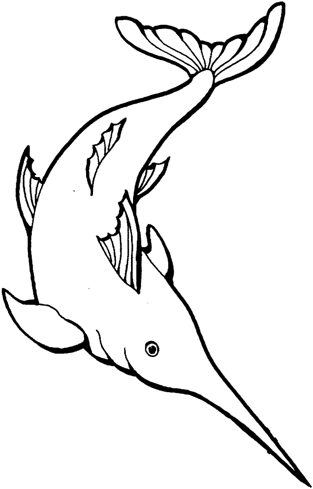 Swordfish 1 Coloring Page Md Coloring Page — Free Printable — free printable coloring page