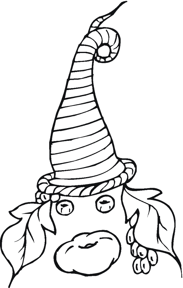 Cornucopia Face Coloring Page Md Coloring Page — Free Printable — free printable coloring page