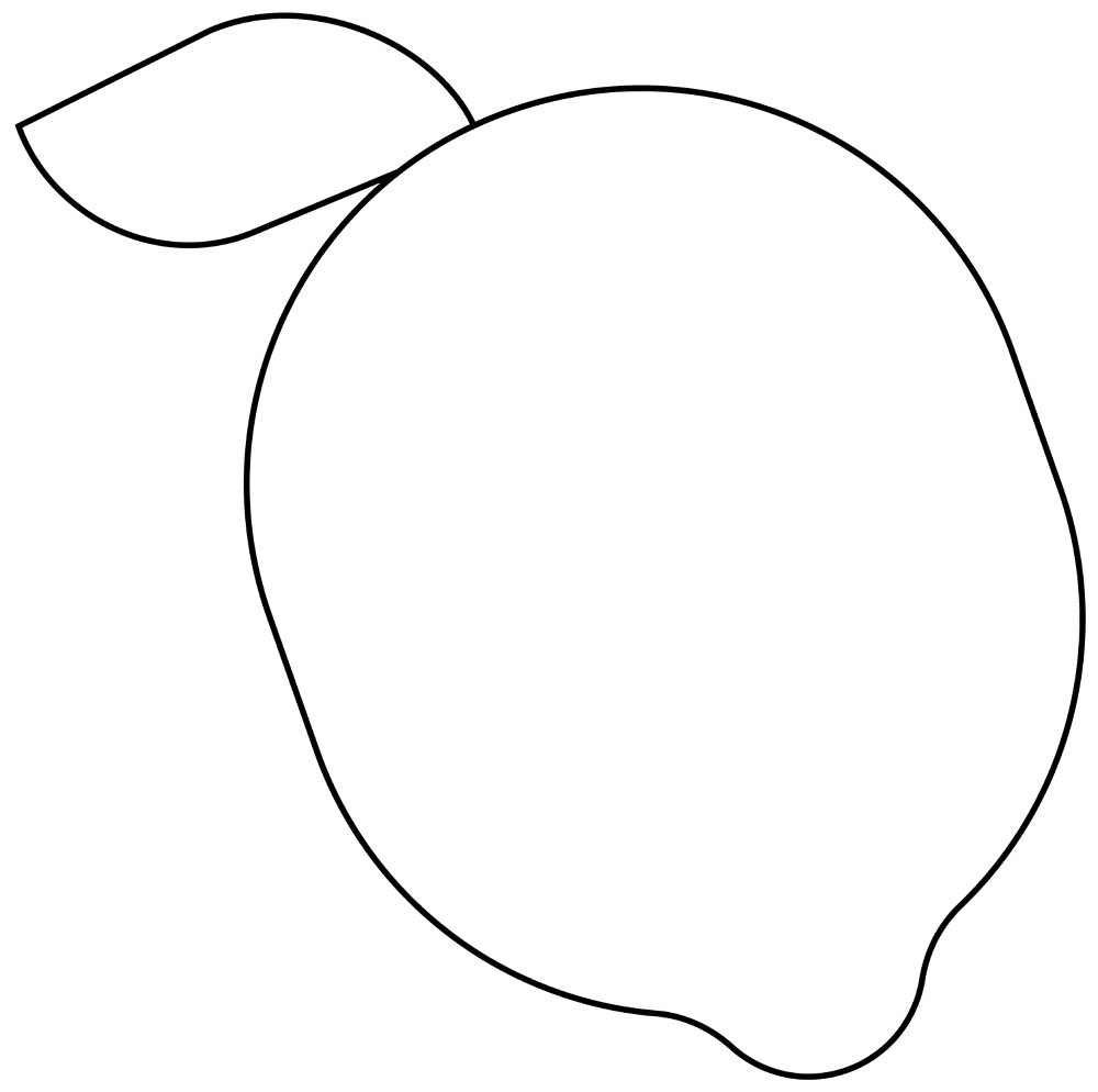 566 Lemon Emoji 1f34b Coloring Page Md Coloring Page — Free Printable — free printable coloring page