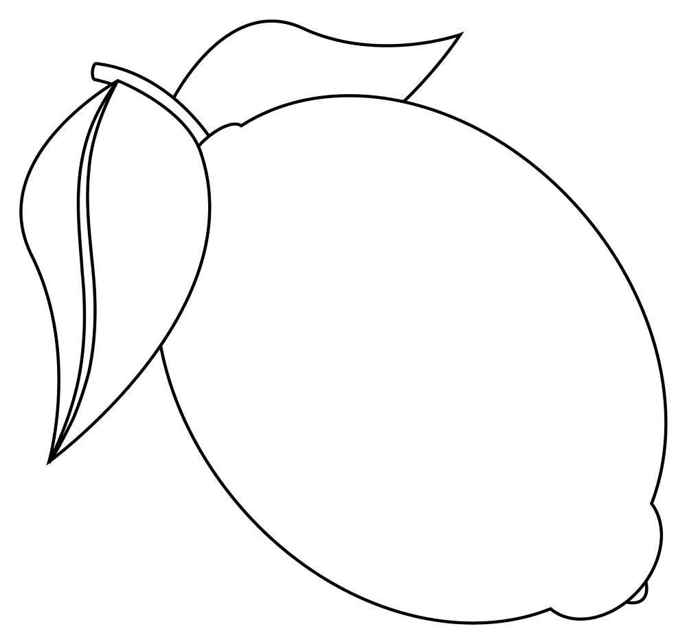 677 Lemon Coloring Page Md Coloring Page — Free Printable — free printable coloring page