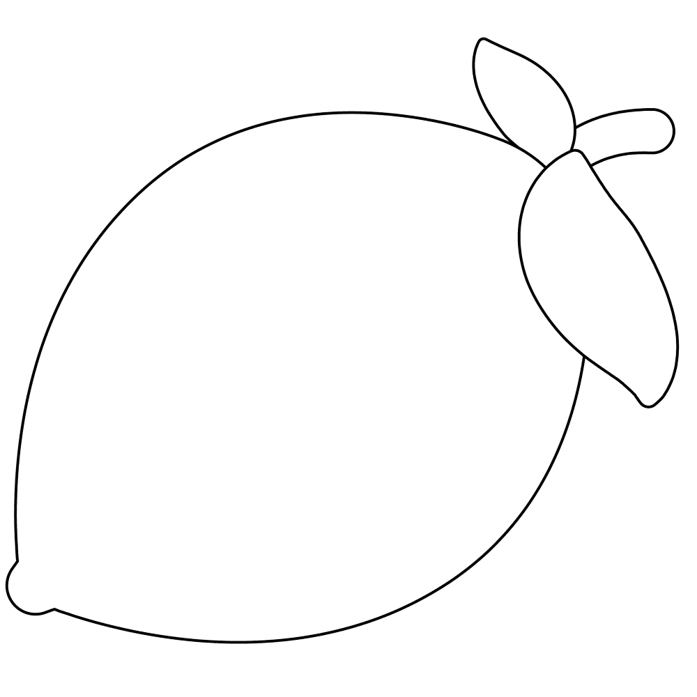 677 U1f34b Lemon Emoji Coloring Page Md Coloring Page — Free Printable — free printable coloring page