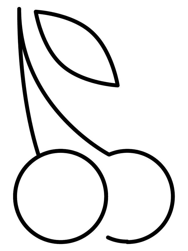 685 Cherries Emoji Coloring Page Md Coloring Page — Free Printable — free printable coloring page