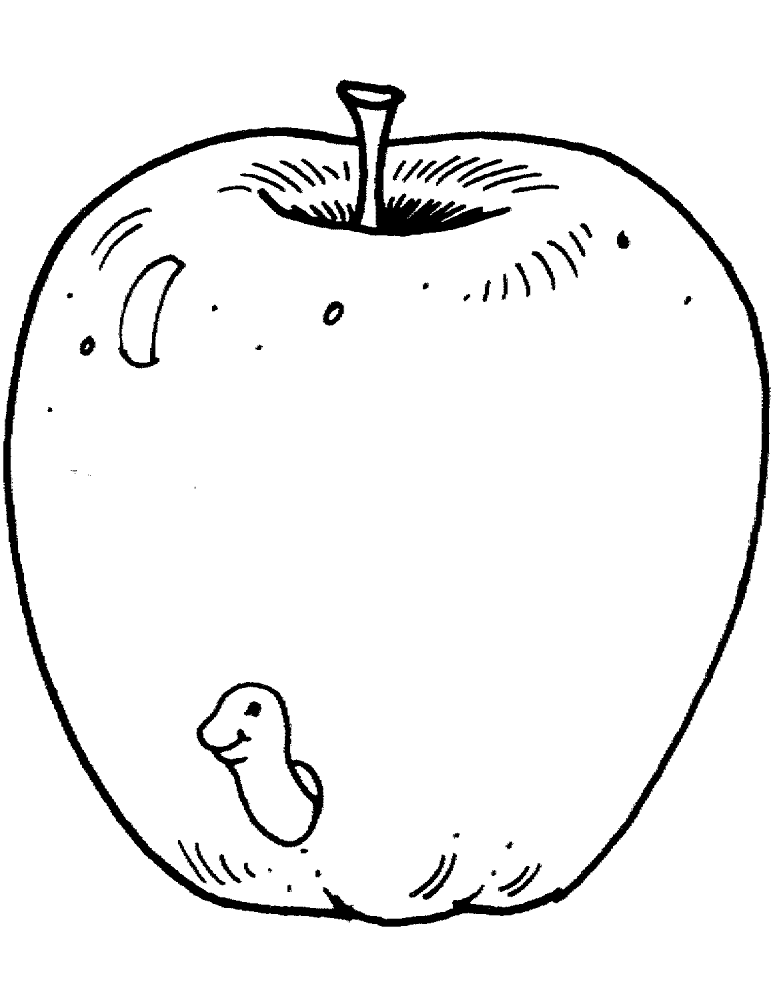 Apple 14 Coloring Page Md Coloring Page — Free Printable — free printable coloring page