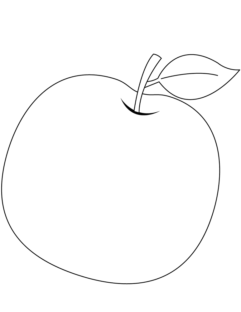 Apple 2 Coloring Page Md Coloring Page — Free Printable — free printable coloring page
