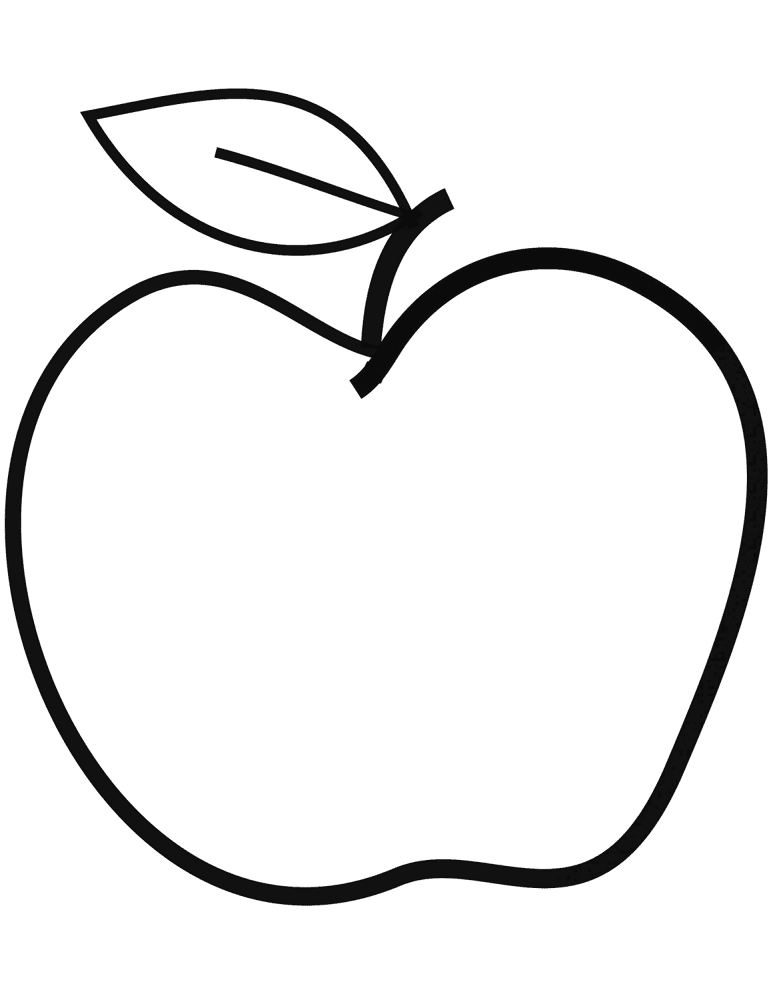 Apple 20 Coloring Page Md Coloring Page — Free Printable — free printable coloring page