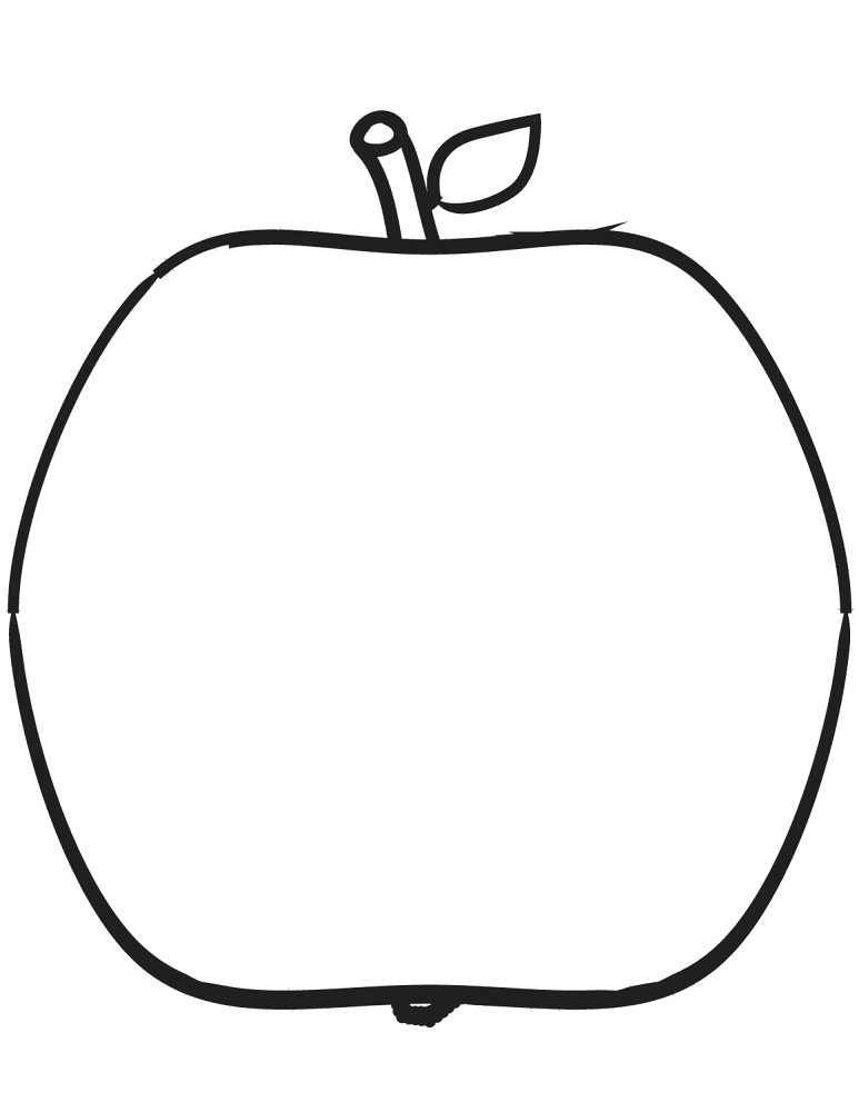 Apple 6 Coloring Page Md Coloring Page — Free Printable — free printable coloring page
