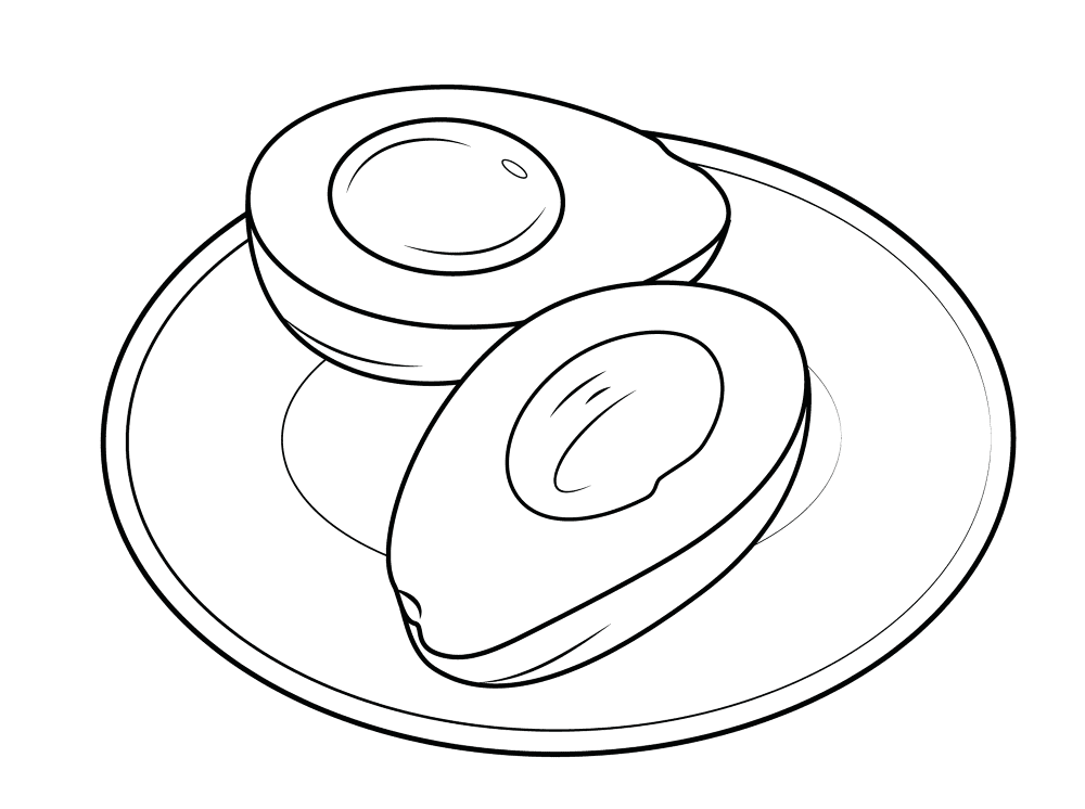Avacodo 4 Coloring Page Md Coloring Page — Free Printable — free printable coloring page