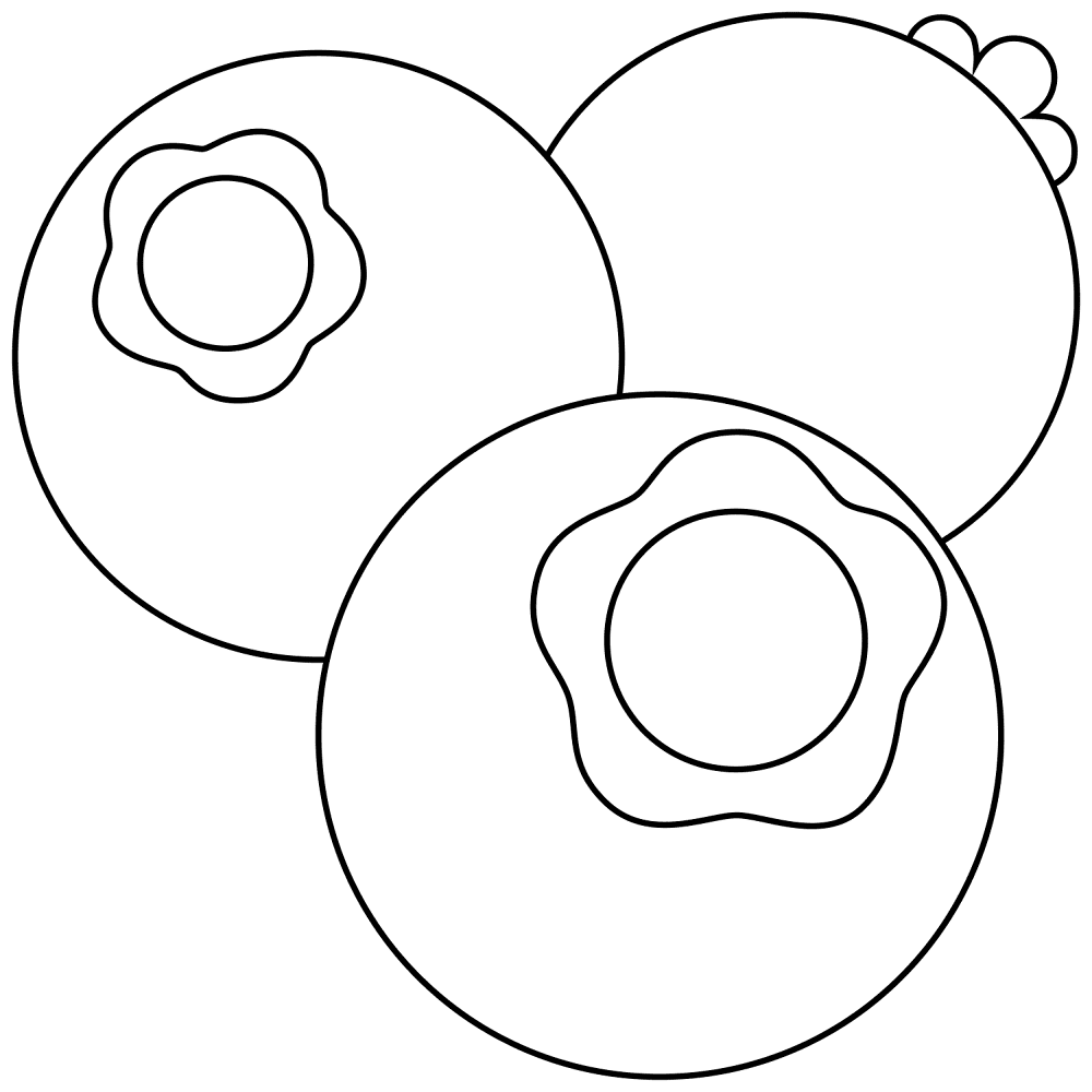 Blueberries Emoji Coloring Page Md Coloring Page — Free Printable — free printable coloring page