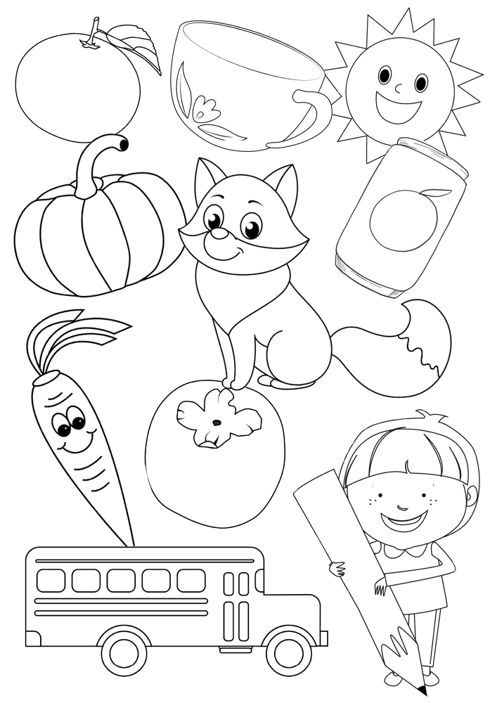 Orange Color Coloring Page Md Coloring Page — Free Printable — free printable coloring page
