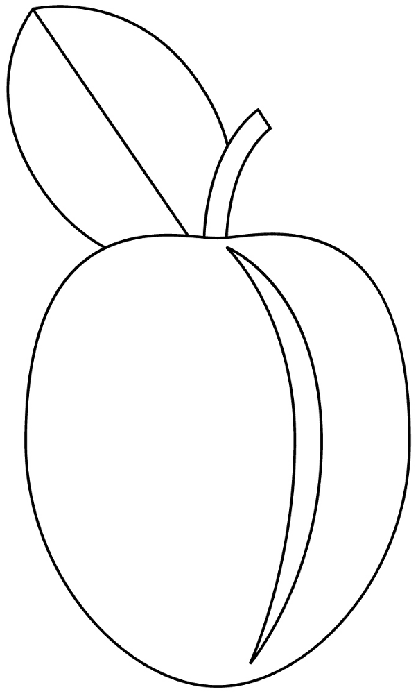 Plum Coloring Page Md Coloring Page — Free Printable — free printable coloring page