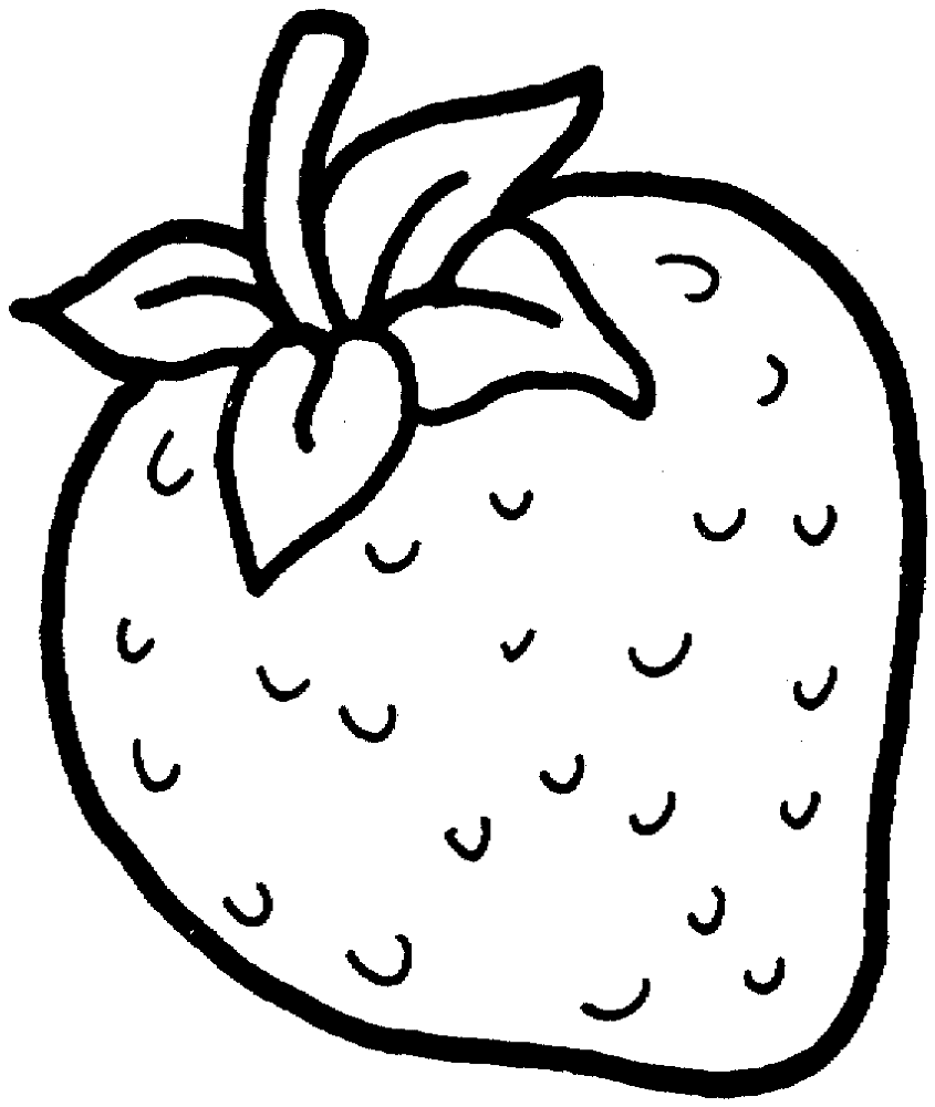 Strawberry 3 Coloring Page Md Coloring Page — Free Printable — free printable coloring page