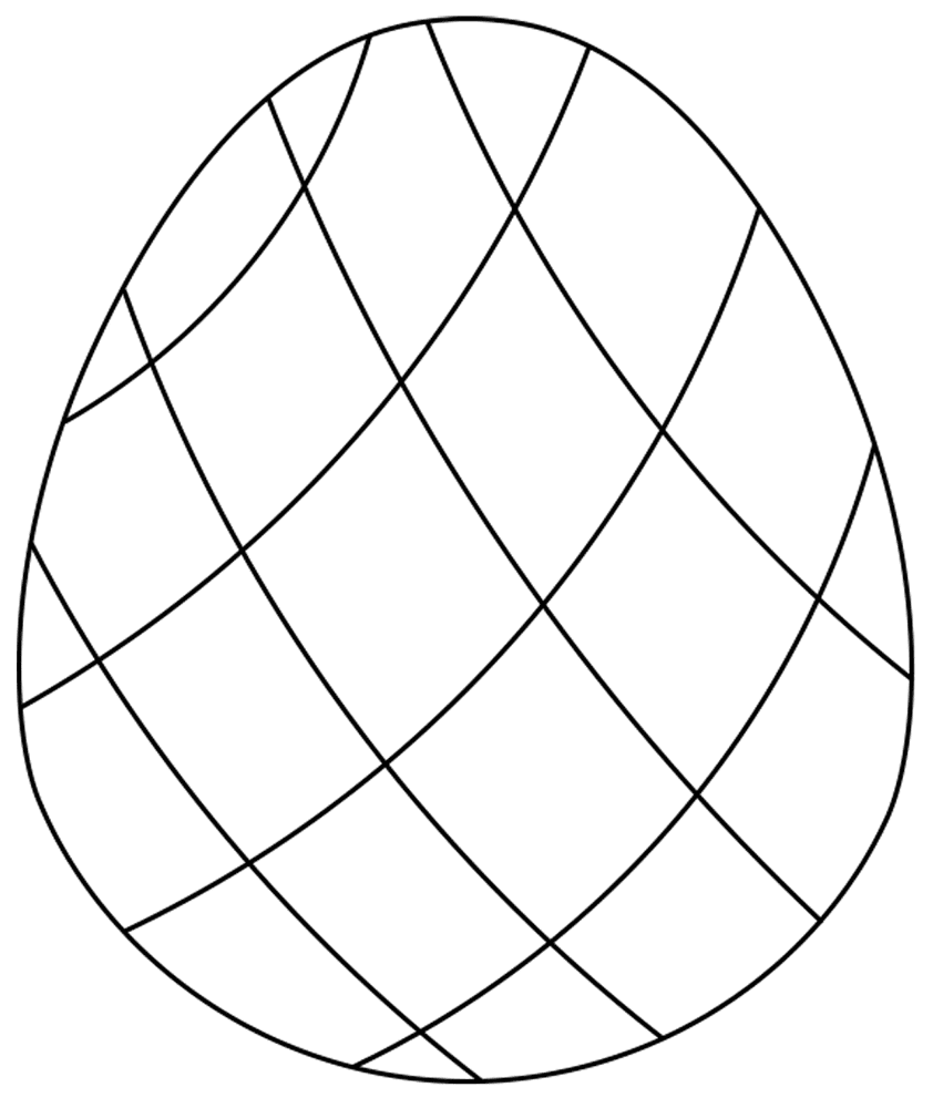 Easter Egg Decoration Pattern Md Coloring Page — Free Printable — free printable coloring page