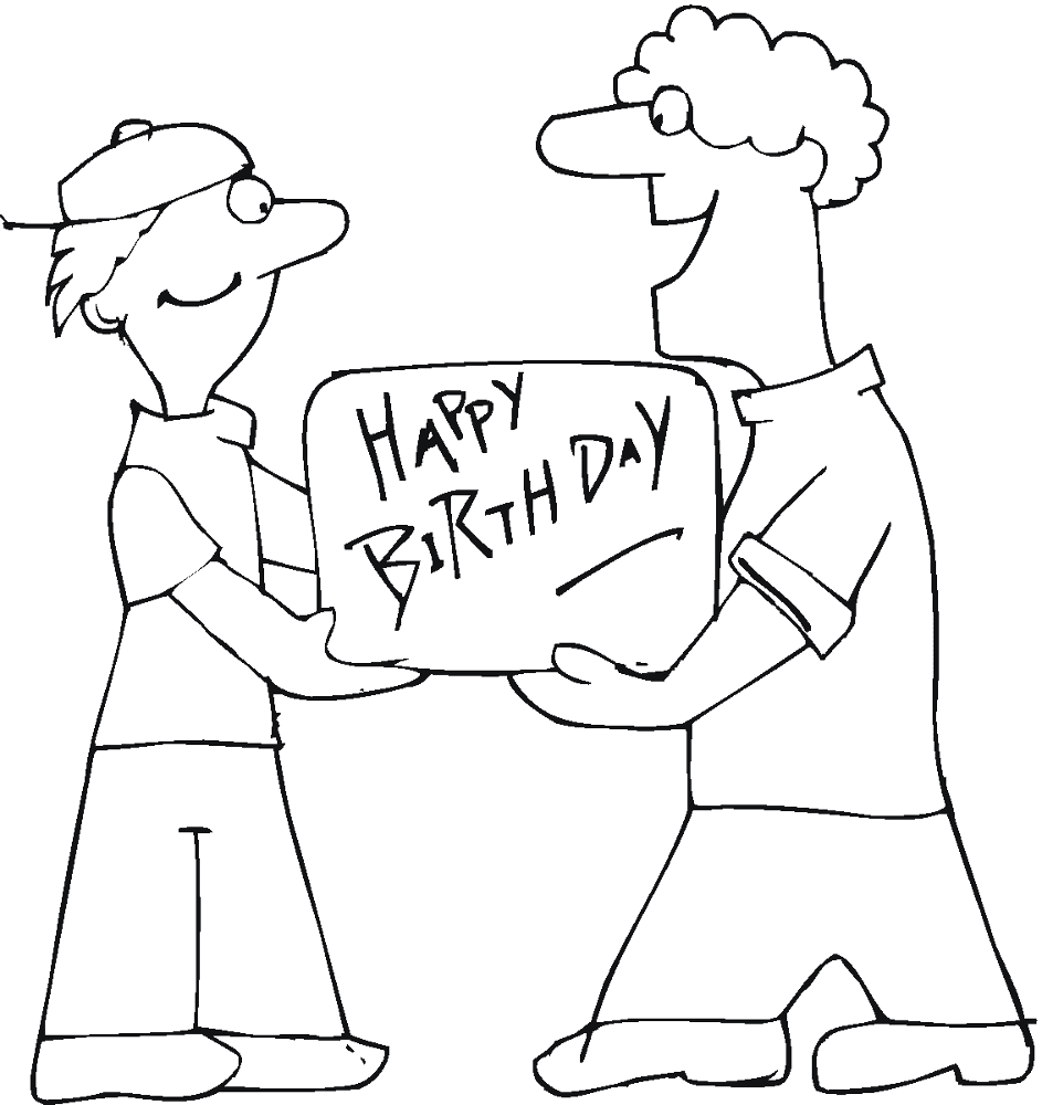 Birthday 19 Coloring Page Md Coloring Page — Free Printable — free printable coloring page