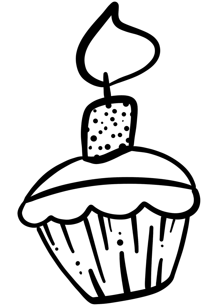 Cupcake 6689832 Coloring Page Md Coloring Page — Free Printable — free printable coloring page