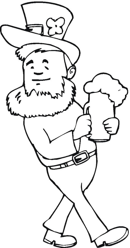 St Patricks Day 17 Coloring Page Md Coloring Page — Free Printable — free printable coloring page