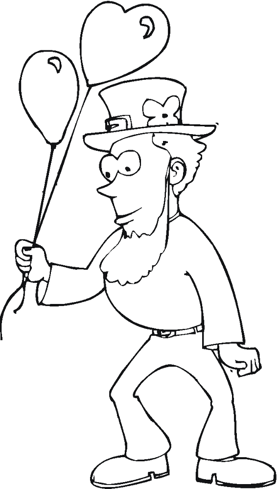 St Patricks Day 5 Coloring Page Md Coloring Page — Free Printable — free printable coloring page