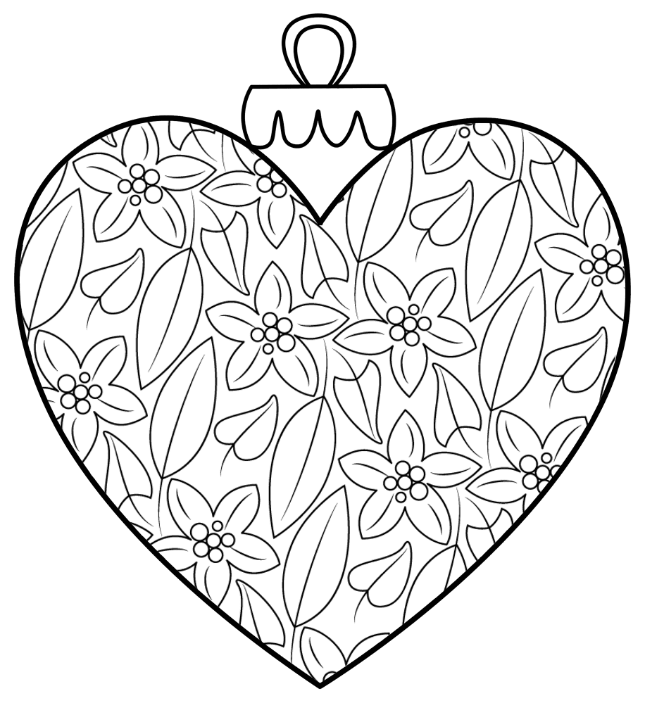 Valentines Day Hearts 17 Coloring Page Md Coloring Page — Free Printable — free printable coloring page