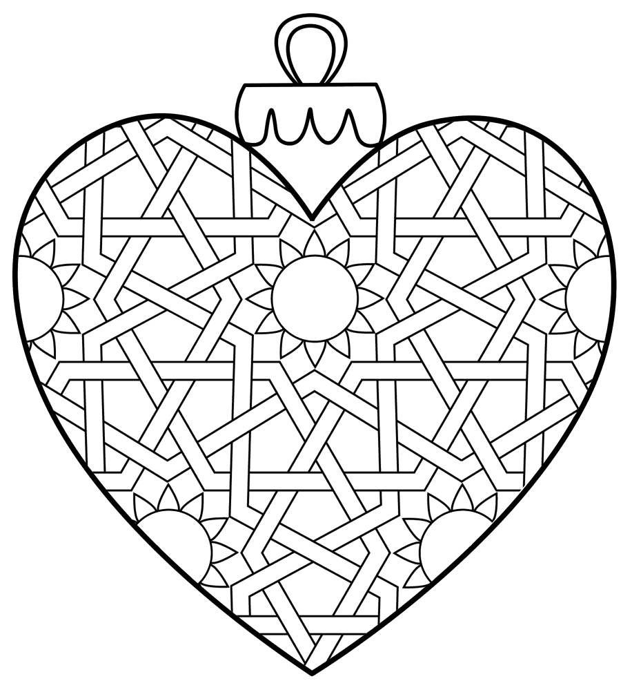 Valentines Day Hearts 18 Coloring Page Md Coloring Page — Free Printable — free printable coloring page