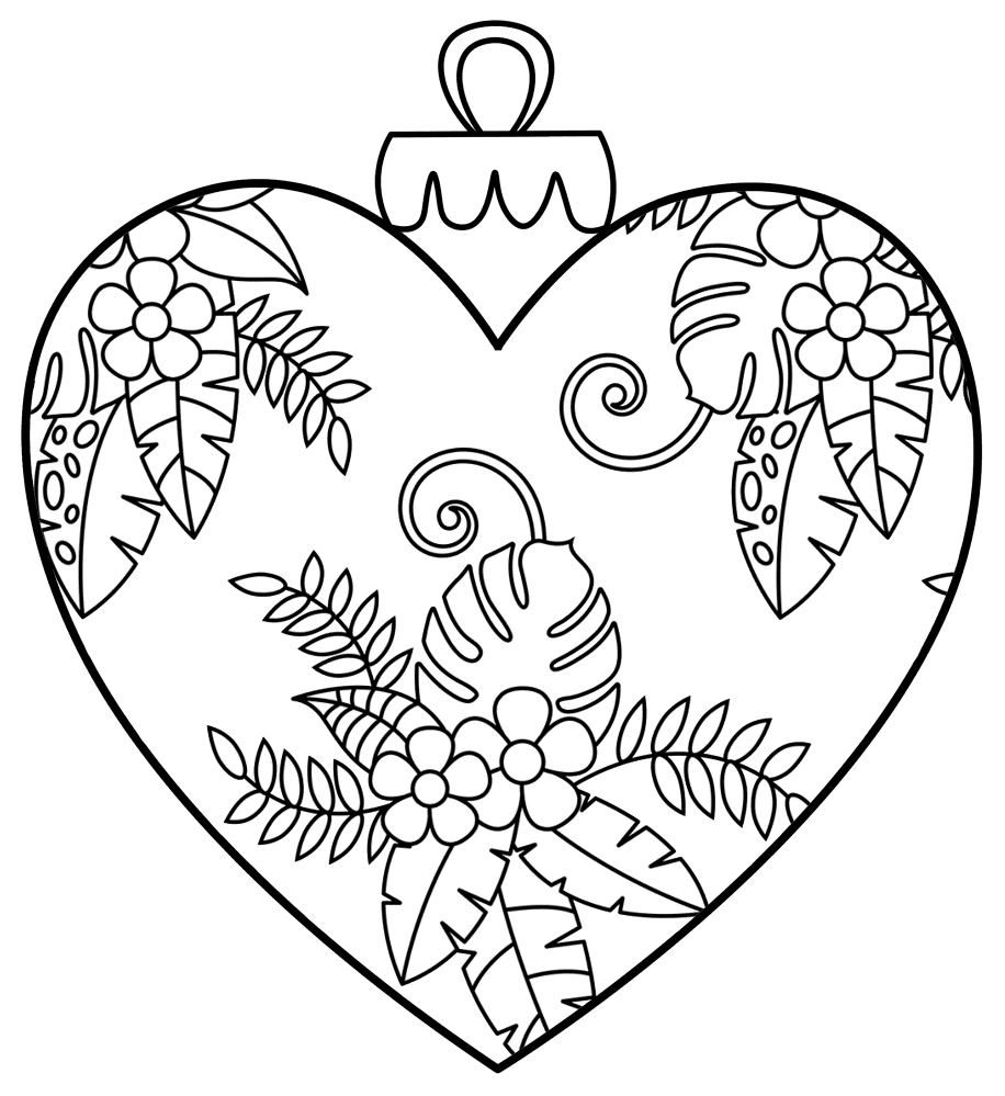 Valentines Day Hearts 19 Coloring Page Md Coloring Page — Free Printable — free printable coloring page