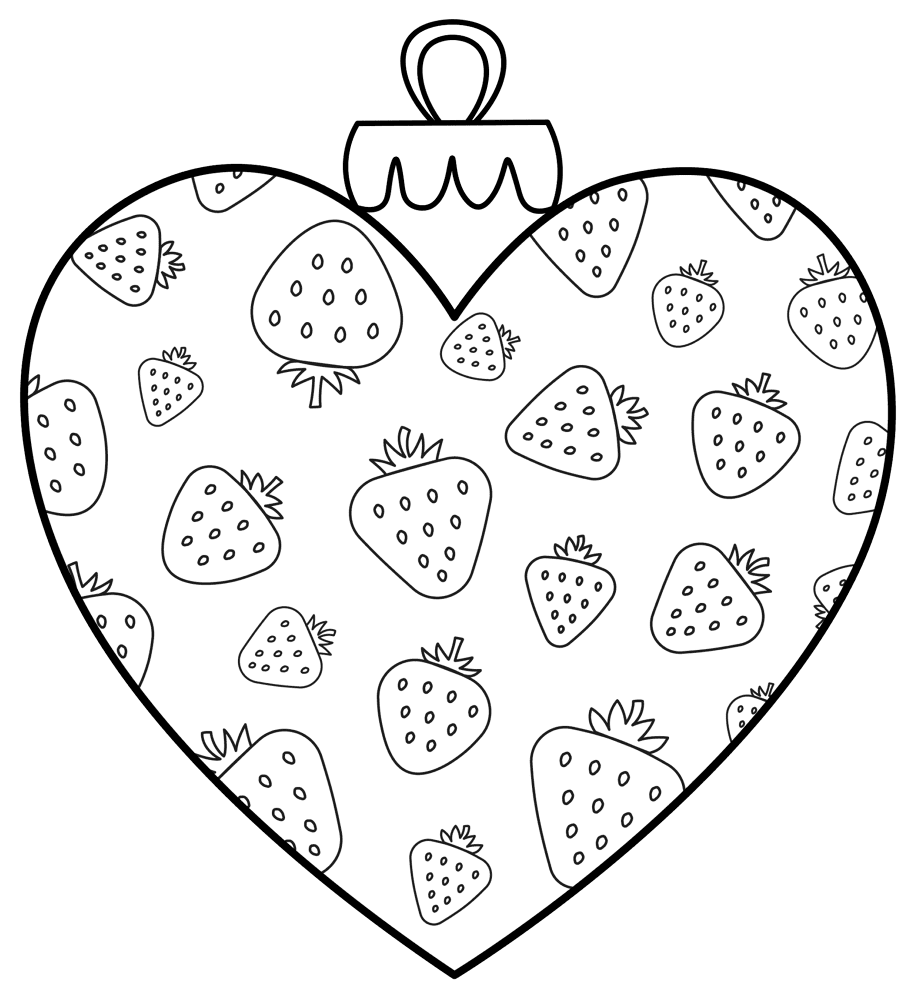 Valentines Day Hearts 5 Coloring Page Md Coloring Page — Free Printable — free printable coloring page