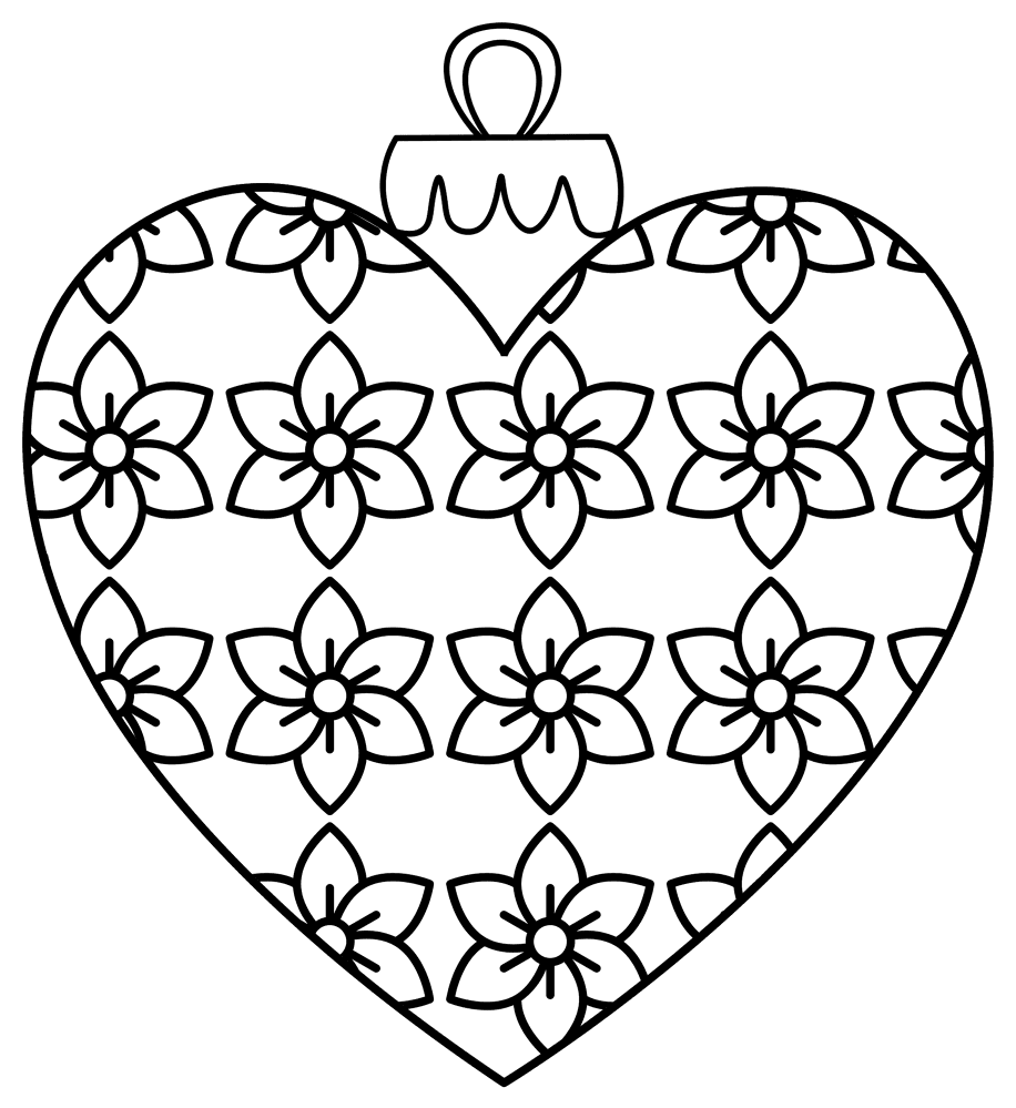 Valentines Day Hearts 9 Coloring Page Md Coloring Page — Free Printable — free printable coloring page
