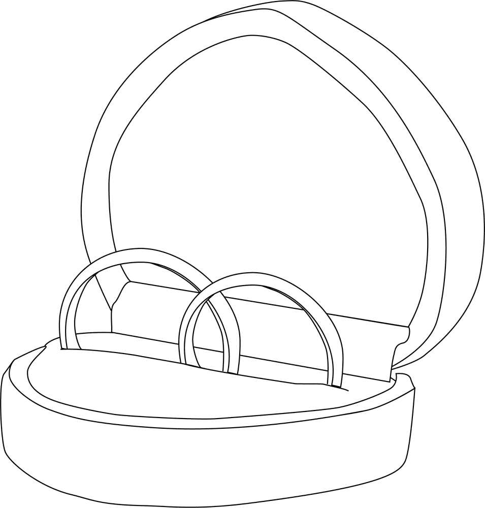 Wedding Rings Coloring Page Md Coloring Page — Free Printable — free printable coloring page