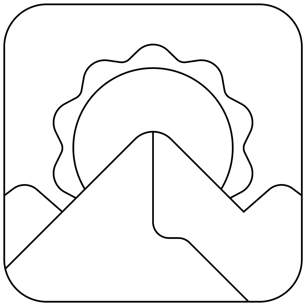 724 Sunrise Over Mountains Emoji 1f304 Coloring Page Md Coloring Page — Free Printable — free printable coloring page