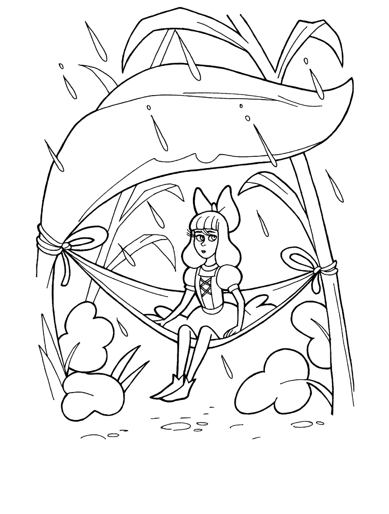 Thumbelina Coloring Page Md Coloring Page — Free Printable — free printable coloring page
