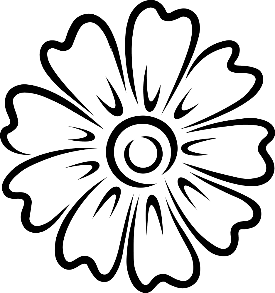 Boho Flower Coloring Page Md Coloring Page — Free Printable — free printable coloring page