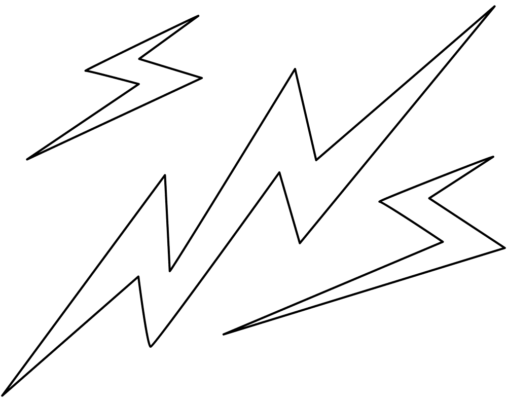 Lightning Coloring Page Md Coloring Page — Free Printable — free printable coloring page