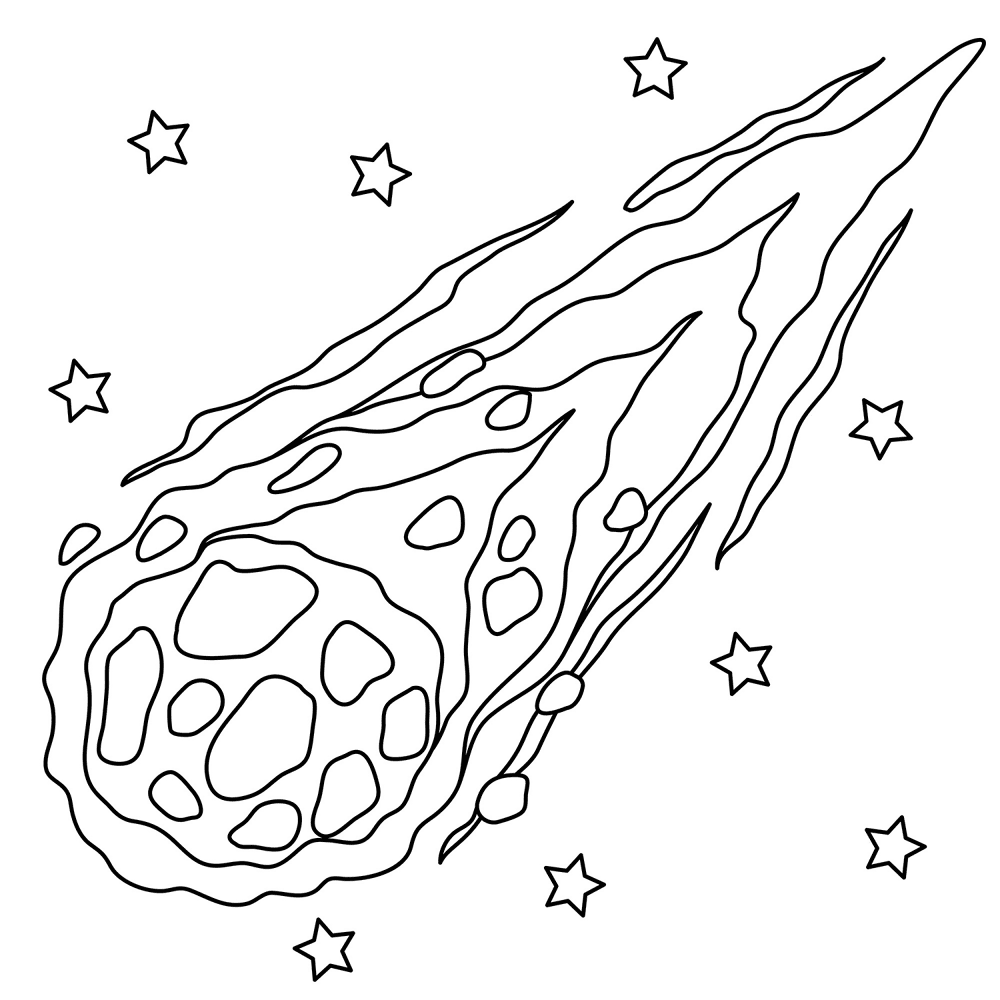Meteor 2 Coloring Page Md Coloring Page — Free Printable — free printable coloring page