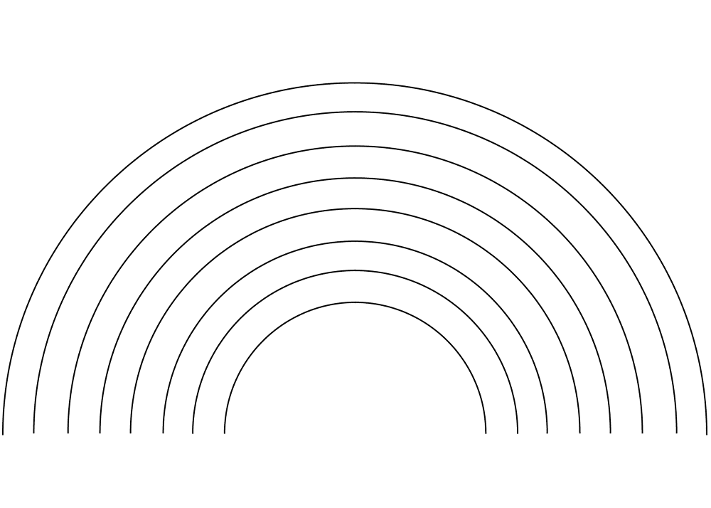 Rainbow 8 Coloring Page Md Coloring Page — Free Printable — free printable coloring page