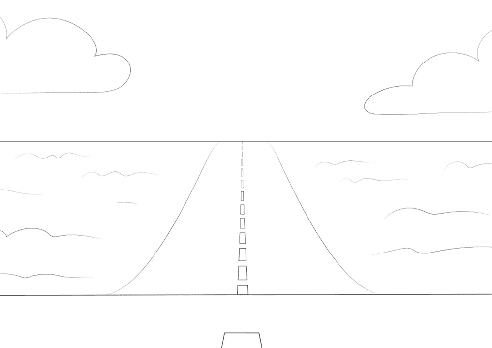 Road Coloring Page Md Coloring Page — Free Printable — free printable coloring page