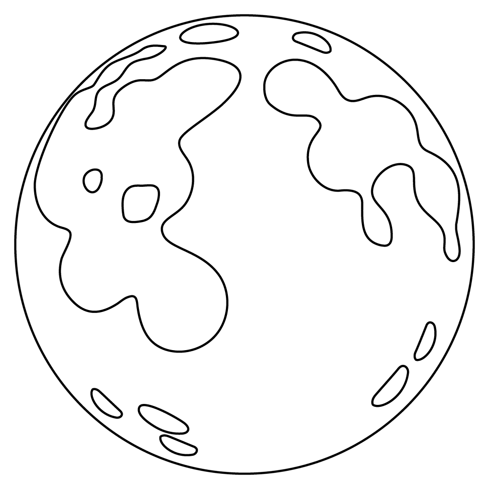 980 Full Moon Emoji Coloring Page Md Coloring Page — Free Printable — free printable coloring page
