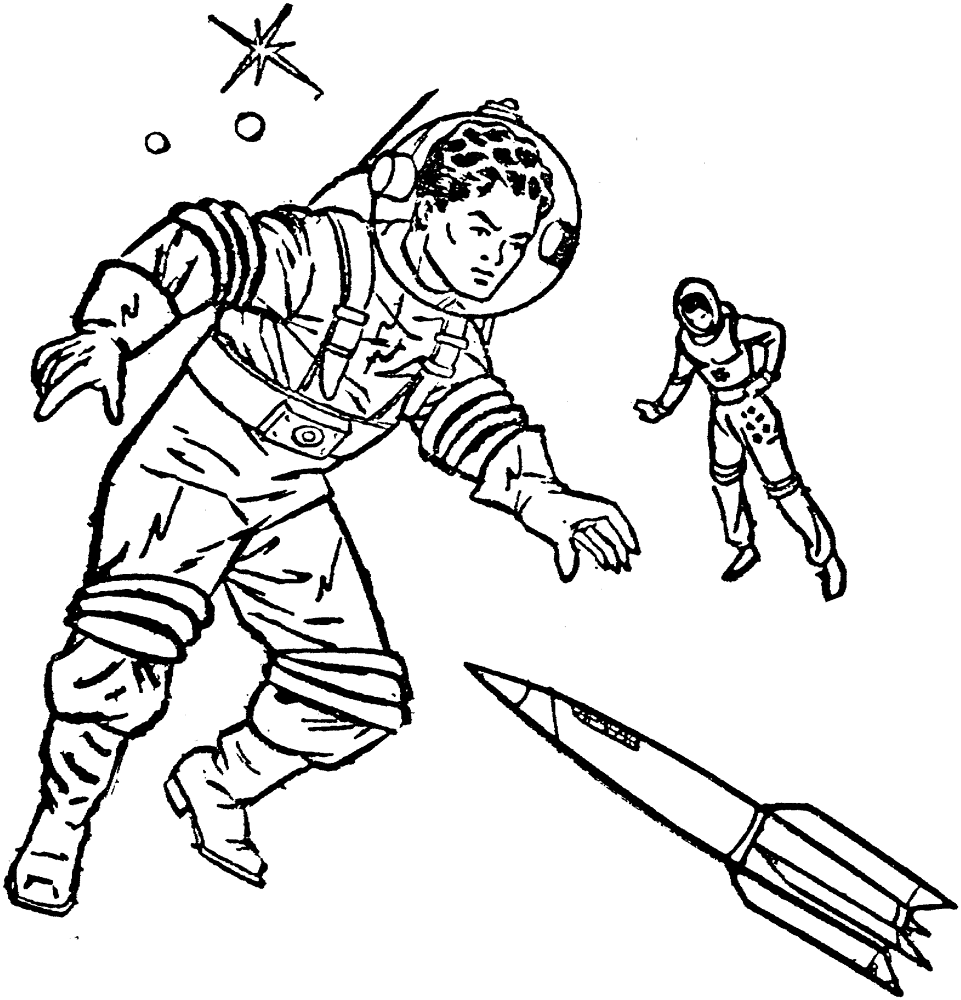 Cosmonauts Coloring Page Md Coloring Page — Free Printable — free printable coloring page