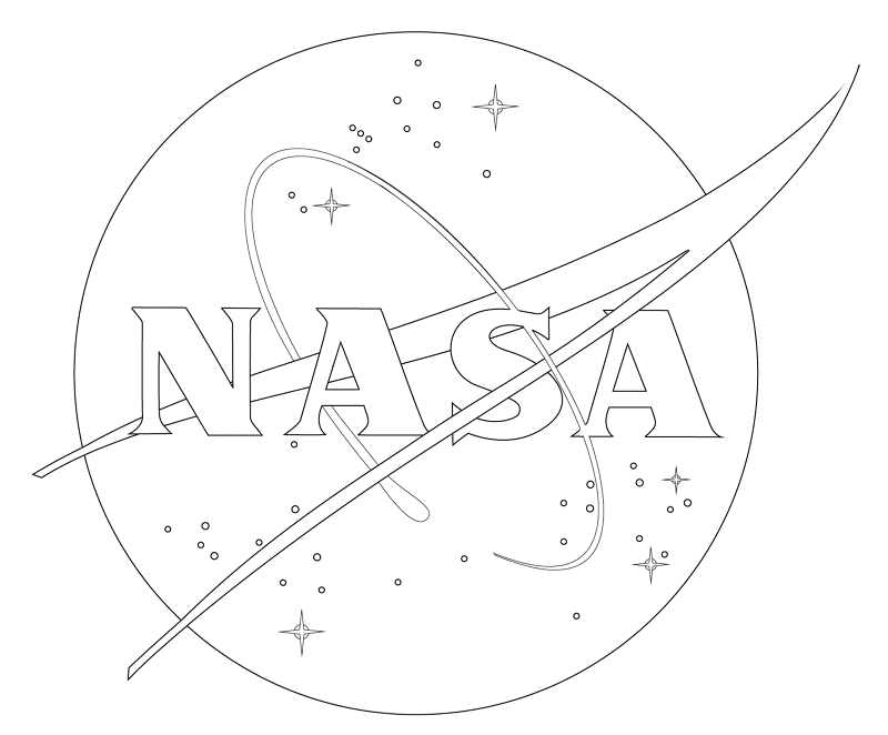 Nasa Logo Coloring Pages Md Coloring Page — Free Printable — free printable coloring page