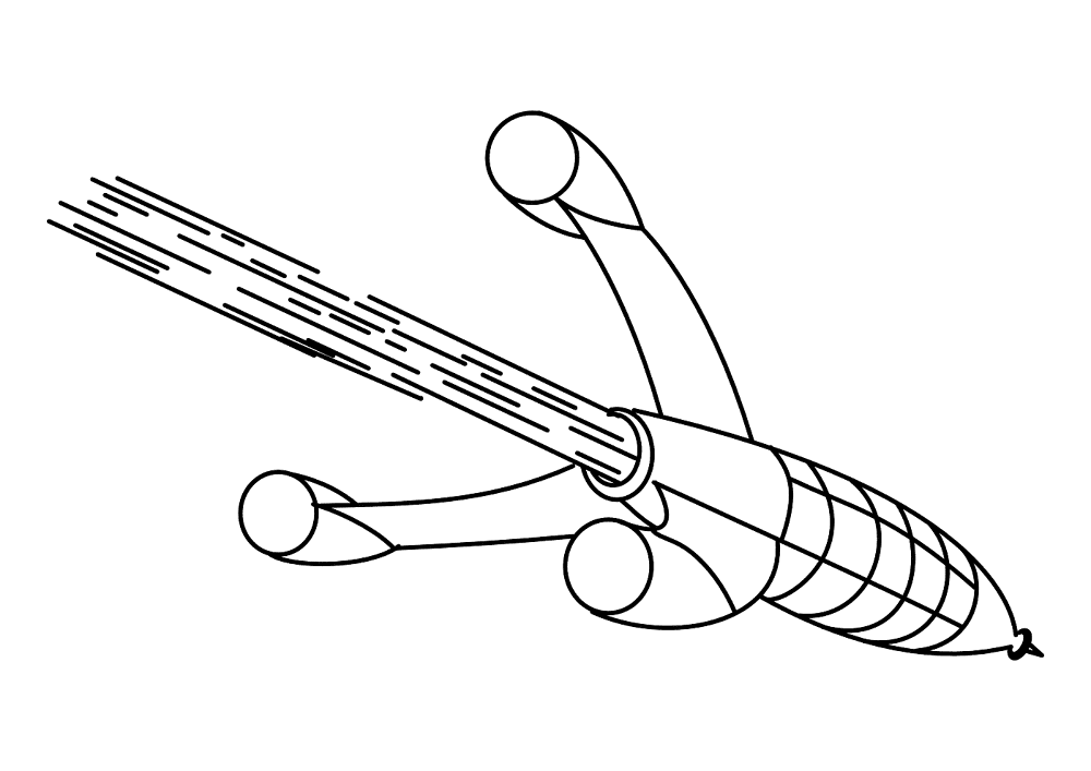 Rocket Outer Space Coloring Pages Md Coloring Page — Free Printable — free printable coloring page