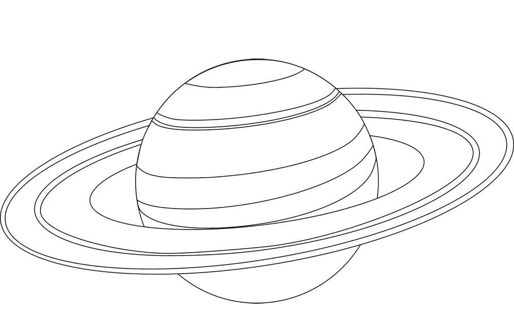 Saturn Coloring Page Md Coloring Page — Free Printable — free printable coloring page