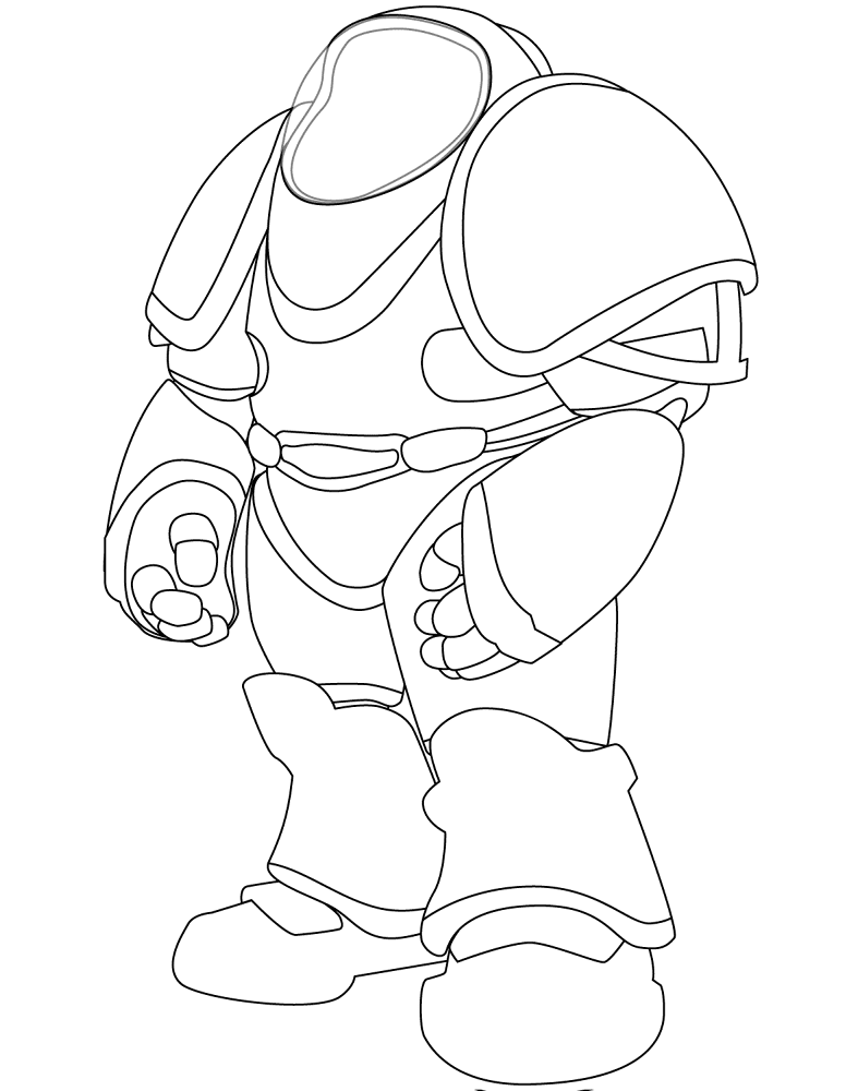 Space Suit Coloring Page Md Coloring Page — Free Printable — free printable coloring page