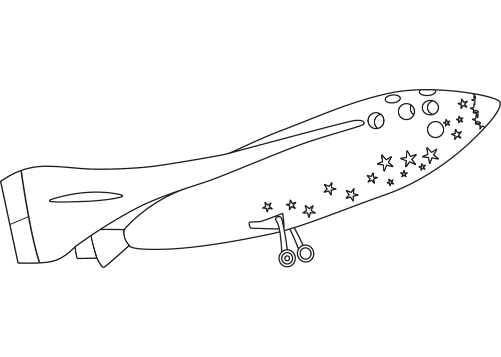 Spaceshipone Coloring Page Md Coloring Page — Free Printable — free printable coloring page