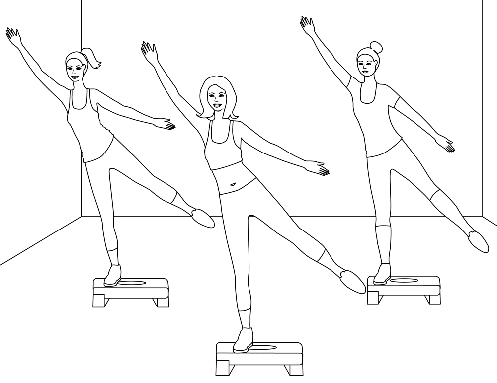 Fitness Coloring Page Md Coloring Page — Free Printable — free printable coloring page