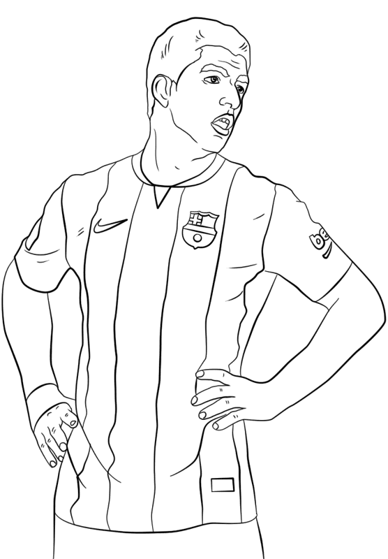 Luis Suarez Coloring Page Md Coloring Page — Free Printable — free printable coloring page